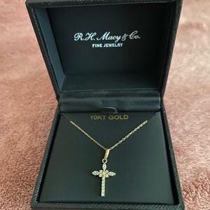 Gold Cross Necklace